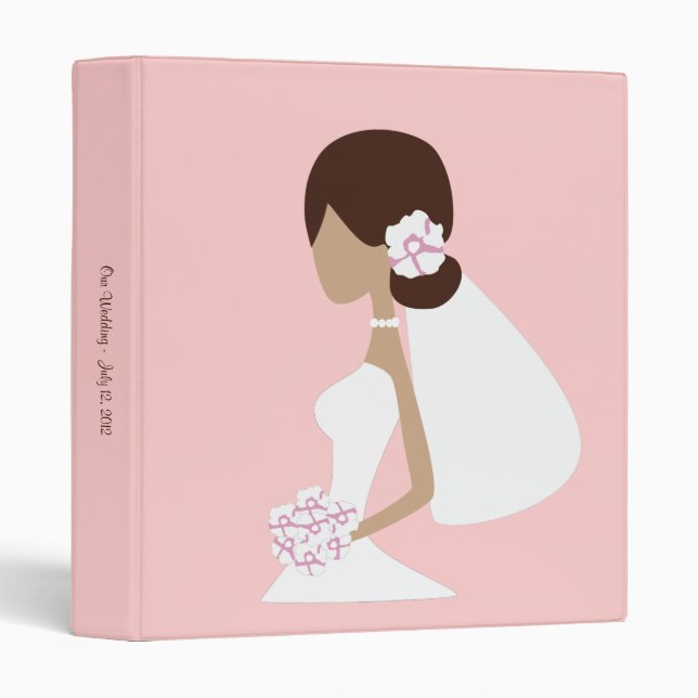 Bride Silhouette Binder (Front/Spine)
