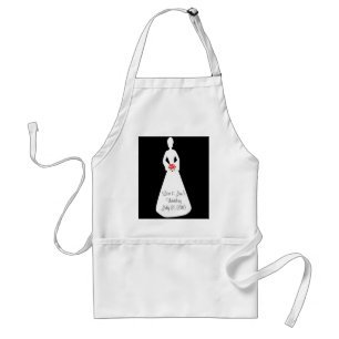 Bride Silhouette I Adult Apron