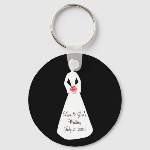 Bride Silhouette I Keychain