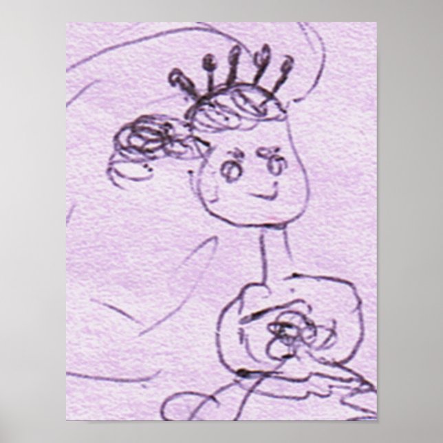 Bride Sketch Poster (Front)