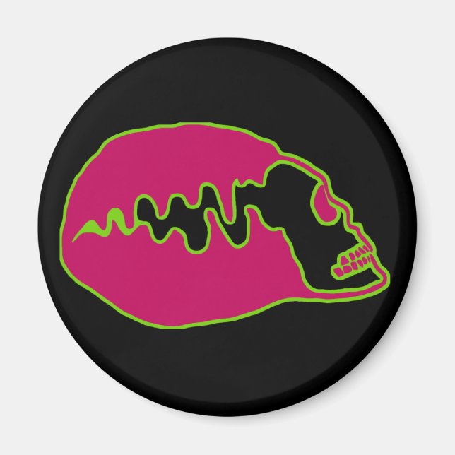 Bride Skull Magnet (Front)