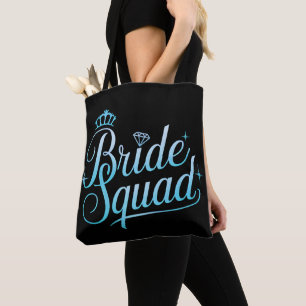 Bride Squad Bachelorette Bridesmaid Tote Bag