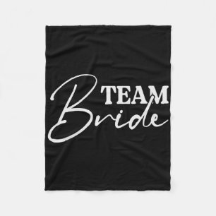 Bride Squad Bachelorette Party Bridesmaid Crew Bri Fleece Blanket