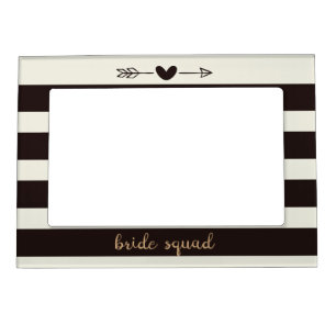Bride Squad Bridal Shower Magnetic Frame