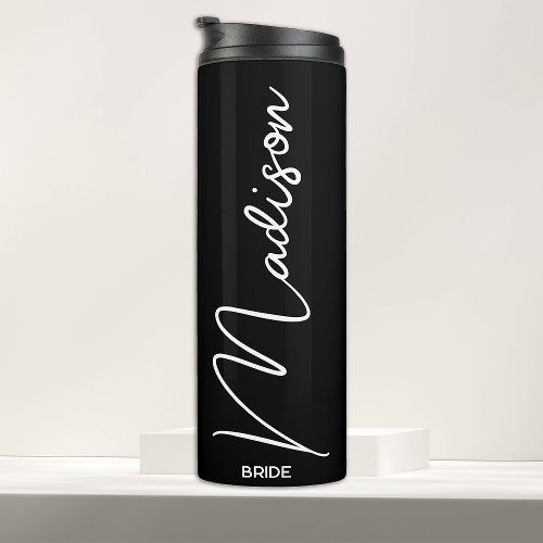 Bride Squad Custom Bridesmaid Gifts With Name Thermal Tumbler
