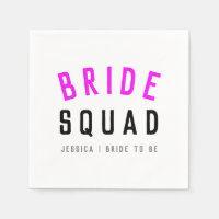 Bride Squad | Hot Pink Bachelorette Bridesmaid