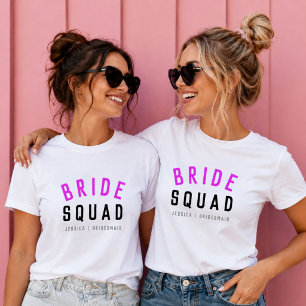 Bride Squad T-shirts    Bachelorette Party Shirts