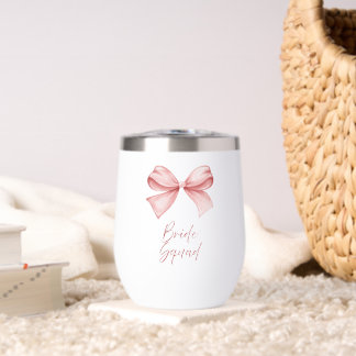 Bride Squad Thermal Wine Tumbler
