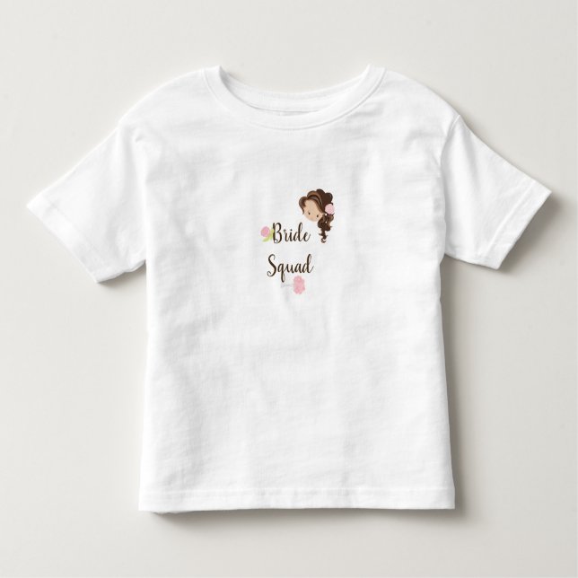 Bride Squad Toddler T-shirt (Front)