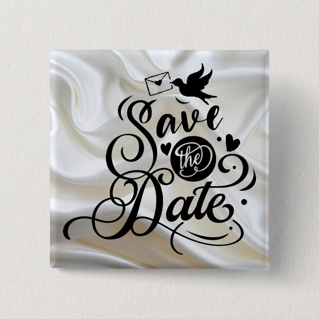 Bride- Square Button (Front)