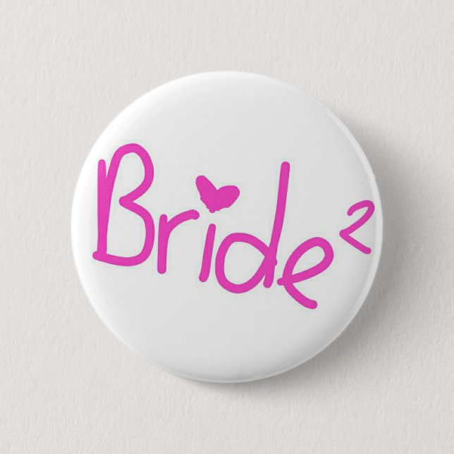 Bride squared button (Front)