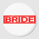 Bride Stamp Magnet