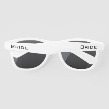 "bride" Sunglasses by iHave2Say at Zazzle