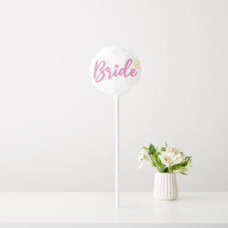 Bride T-shirt Bride To Be Bachelorette Party Balloon