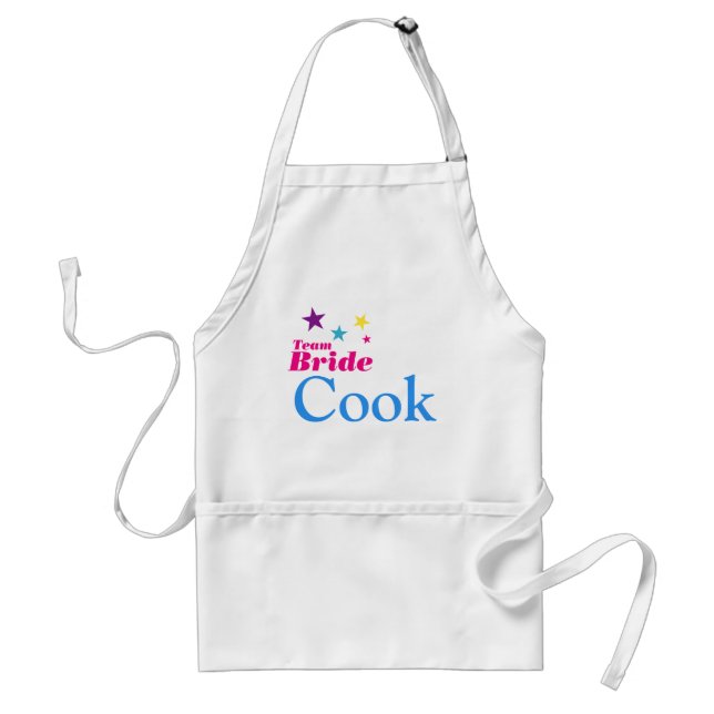Bride team adult apron (Front)