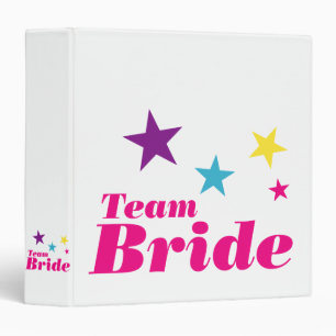 Bride team binder