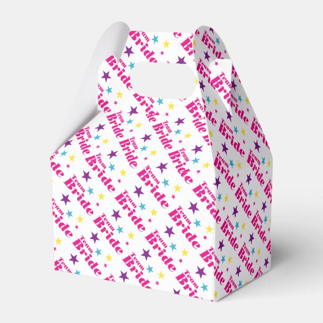 Bride team favor boxes (Back Side)
