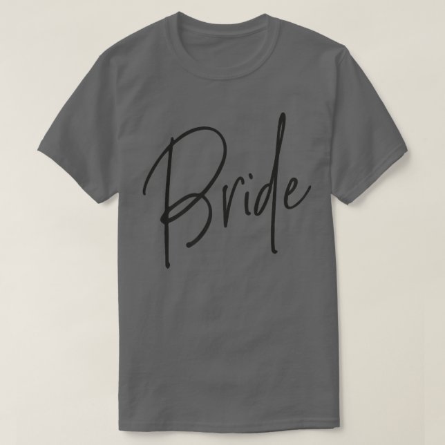 Bride Tee Trendy Top  (Design Front)