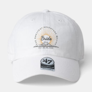 Bride The Greatest Adventure Begins 47 Brand Hat