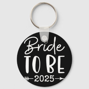 Bride To Be 2025 Bachelorette Party Bridal Party M Keychain