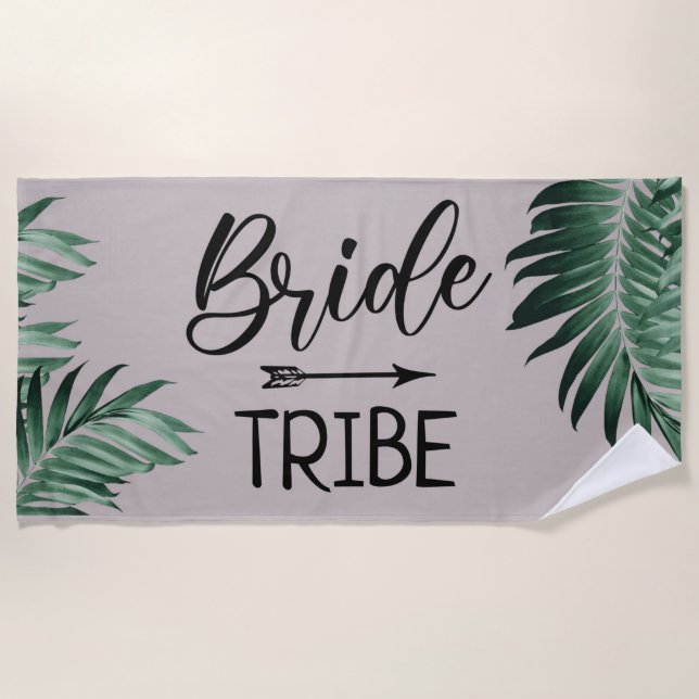 bride to be, bachelorette, personalized beach  bea towel (Front)