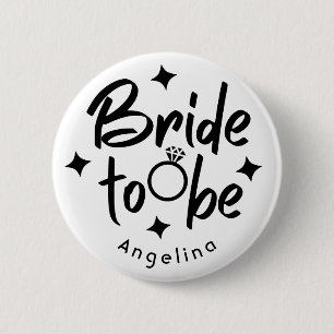 Bride to be Bridal Shower Button