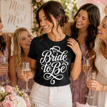 Bride to Be Bridal Wedding Shower or Rehearsal