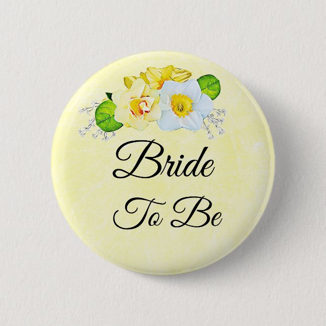 Bride to Be Button (Front)