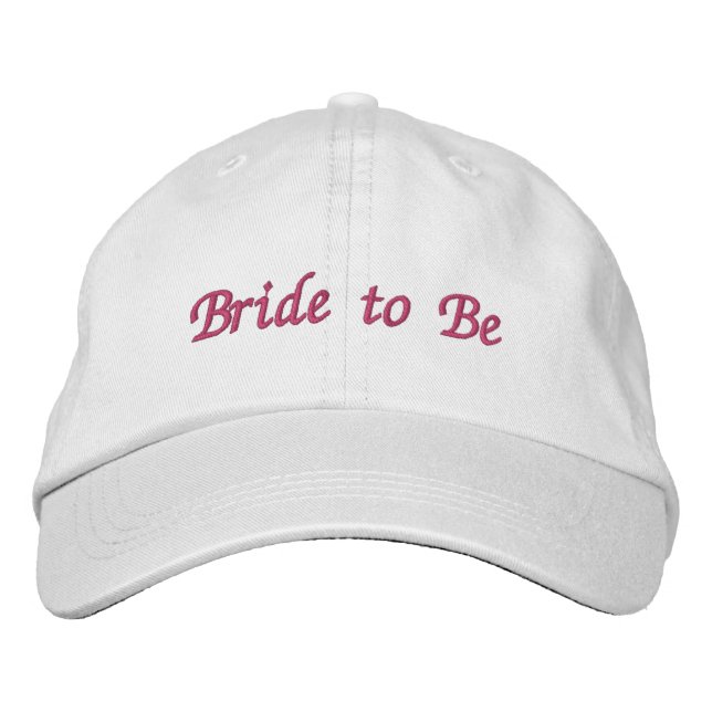 Bride to Be Cap (Front)