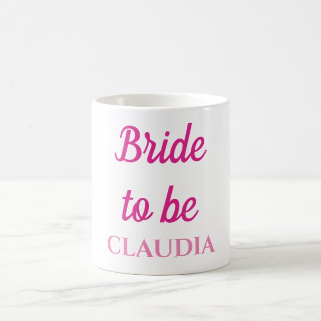 Bride to be  coffee mug (Center)