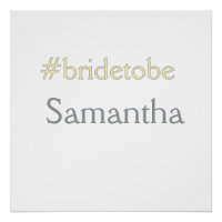 bride to be hashtag bachelorette party bridal show