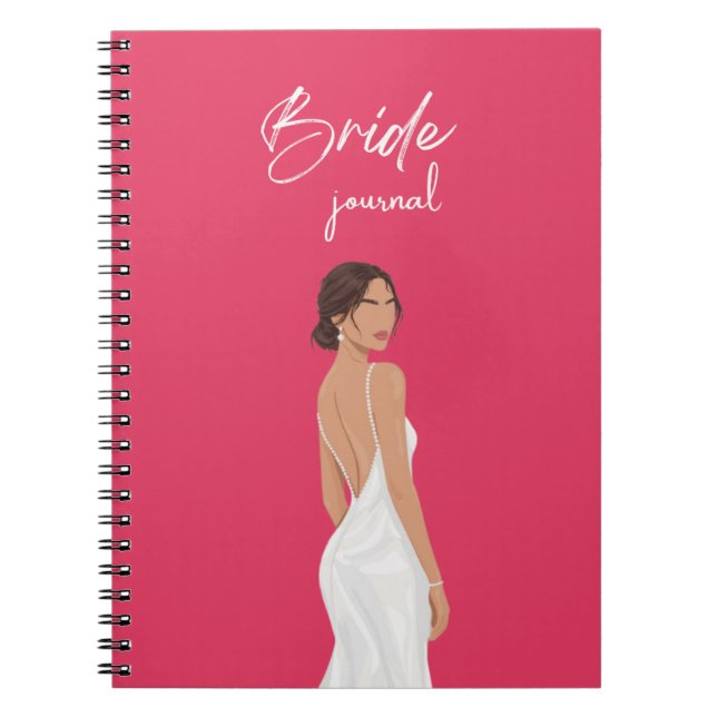 Bride To Be Journal for Wedding Ideas and Notes (Front)