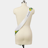 Bride to Be Lemon Custom Bride Sash (Mannequin)