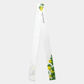 Bride to Be Lemon Custom Bride Sash (Back)
