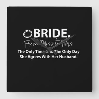 Bride To Be Modern Typography Bride