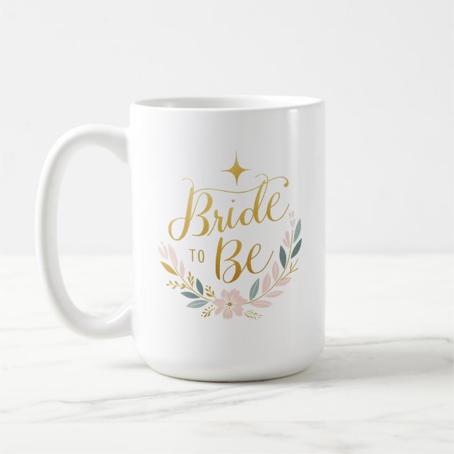 Bride to Be Mug Gift, Perfect Bride to Be Gift (Left)