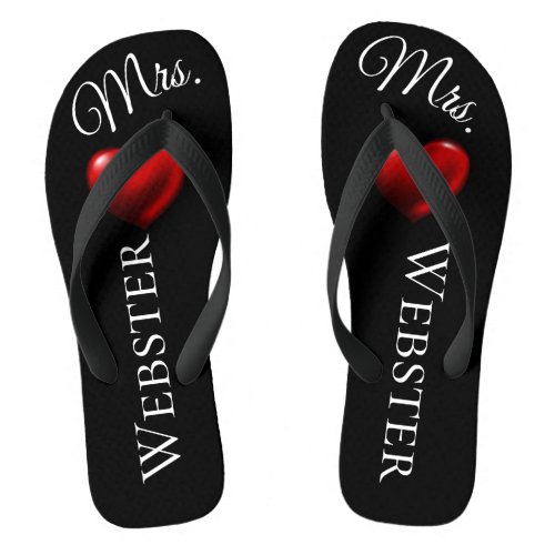 Bride to Be Personalized Pedicure Wedding Flip Flops
