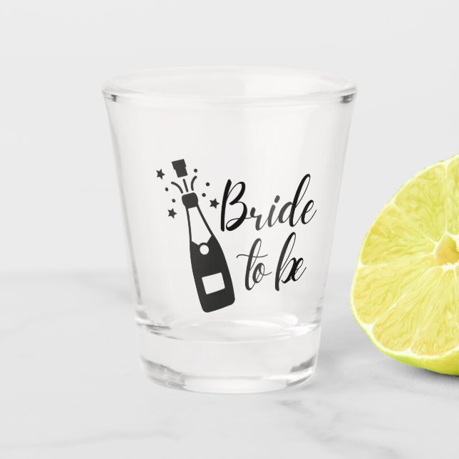 Bride to Be Shot Glass (Front)