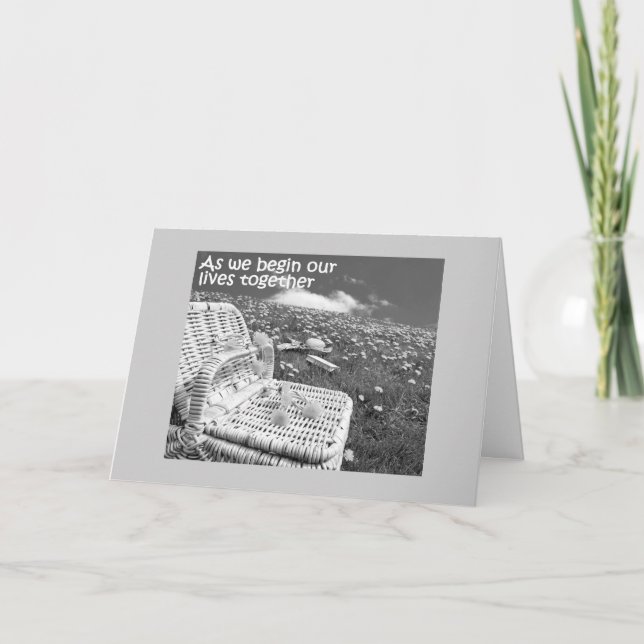 BRIDE TO BE-TO HER HUSBAND TO BE-LOVE CARD (Front)