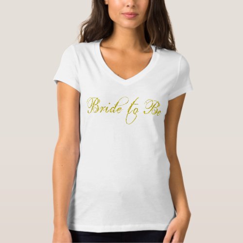 Bride to be wedding marriage bridal  T_Shirt