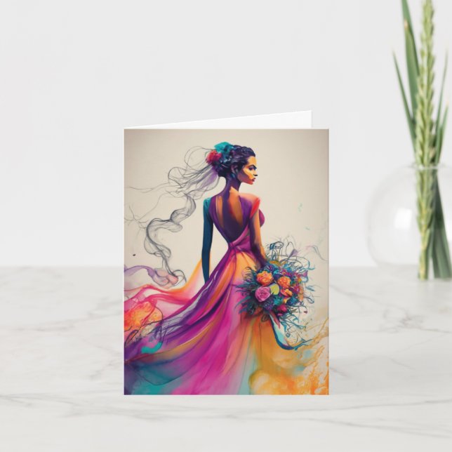 Bride to Be Wedding Shower Card (Front)