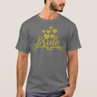 Bride To Be Wedding Shower Hen Party Premium  T-Shirt