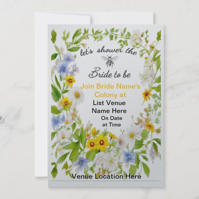 Bride to Bee (Front)