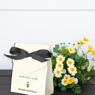 Bride To Bee Bridal Shower Favor Boxes