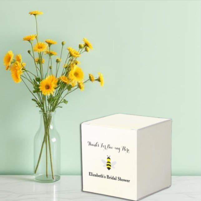 Bride To Bee Bridal Shower Favor Boxes (Creator Uploaded)