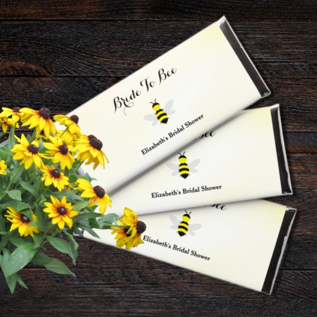Bride To Bee Bridal Shower Hershey Bar Favors (Creator Uploaded)