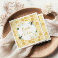 Bride to Bee Bridal Shower honeycomb and daisies
