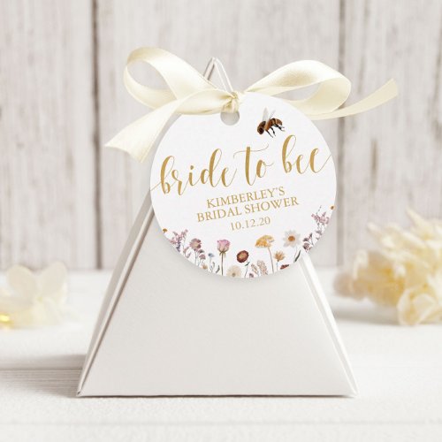 Bride to bee honey tag Personalized Bridal shower Favor Tags