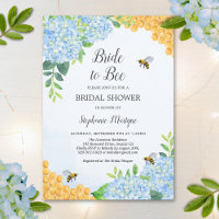 Bride To Bee Honeycomb Hydrangea Bridal Shower