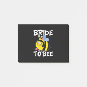 Bride To Bee Post-it Notes